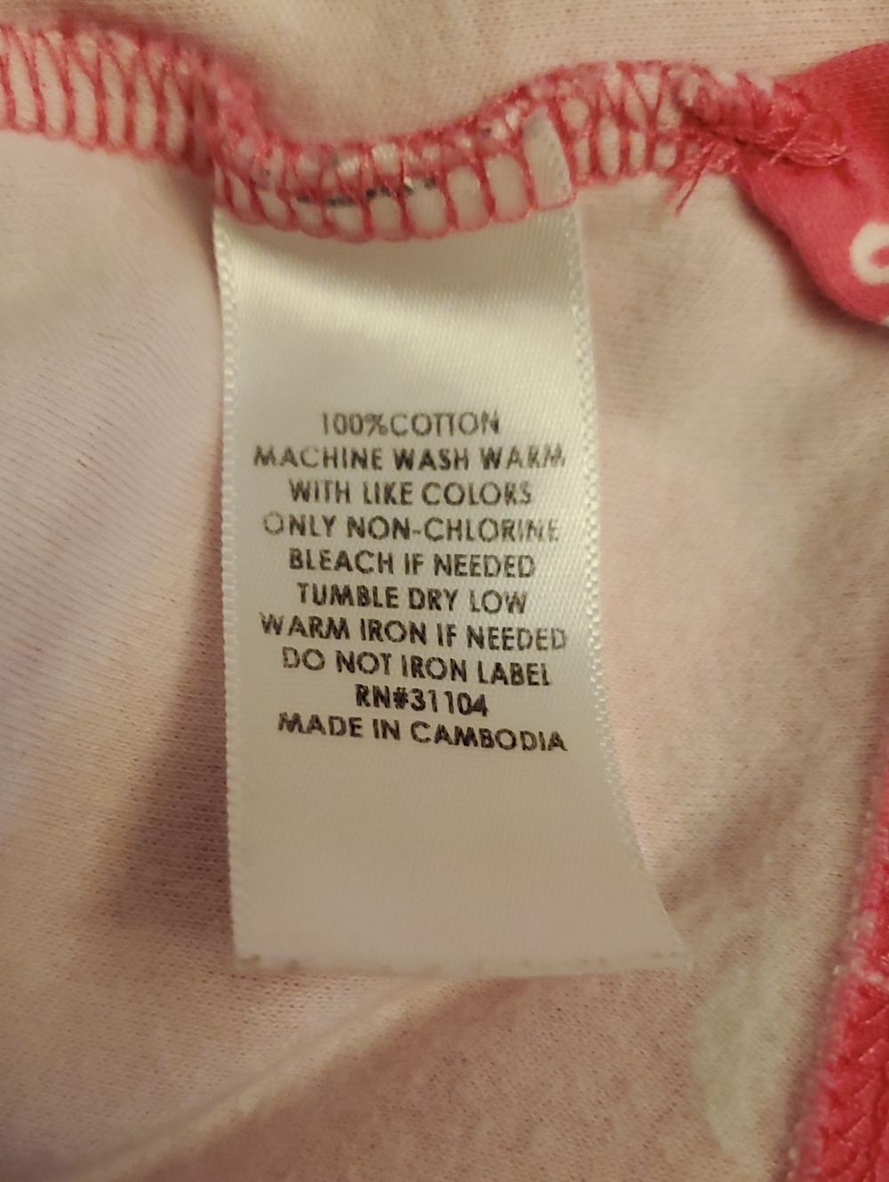 Kim Rogers Pink Flamingo Collared Preppy Polo Shirt, Large - Picture 5 of 5